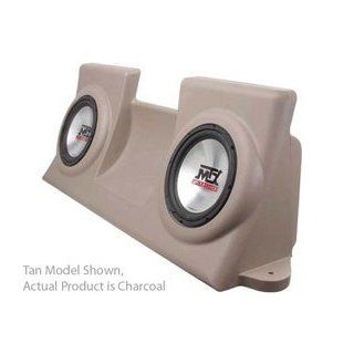 MTX ThunderForm Subwoofer Enclosure (CHARCOAL) for FORD F 150 Regular Cab Pickup 2004 2009 LOADED w 2 12" Subs F150R04C24 T45  Vehicle Subwoofer Systems 
