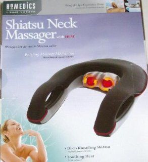 HoMedics Shiatsu Neck Massager Heat Kneading Massage Health & Personal Care