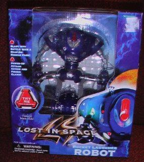 Lost in Space movie talking Rocket Launcher Robot Toys & Games