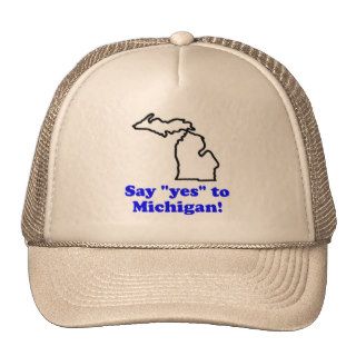 Say "Yes" To Michigan Hat