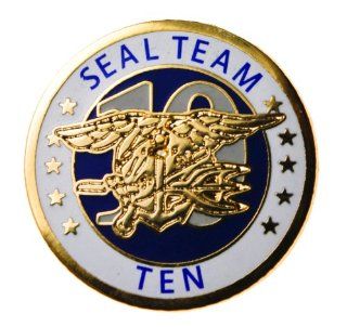 Seal Team 10 Pin US Navy D22 Jewelry