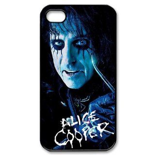Custom Alice Cooper Cover Case for iPhone 4 WX101 Cell Phones & Accessories