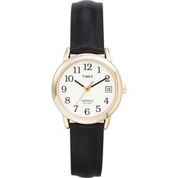 Timex Women's T2J761 Easy Reader Brown Leather Strap Watch Timex Women's Timex Watches