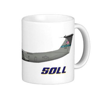 Lockheed C 141B Starlifter Special Ops Low Level Coffee Mug