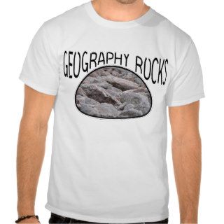 Geography Rocks T shirt