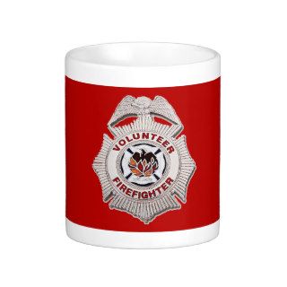 Volunteer Firefighter Custom Mug