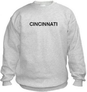 CINCINNATI   City series   Light Grey Sweatshirt Clothing