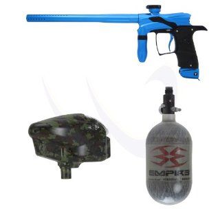 Dangerous Power G5 Dust Teal Paintball Gun + Empire 68/4500 + Halo Too Camo  Sports & Outdoors