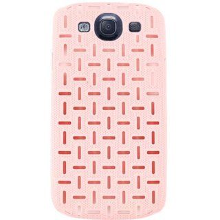 COVER FOR SAMSUNG GALAXY S III 3 CASE FACEPLATE D03 PINK CUT OUT MAZE I747 CELL PHONE ACCESSORY Cell Phones & Accessories