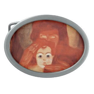 Egon Schiele  Mother and Child (Madonna) Belt Buckle