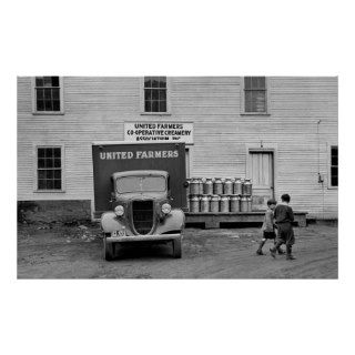 Vermont Dairy Co op, 1930s Posters