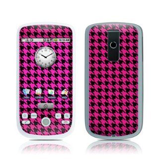 Pink Houndstooth Protective Skin Decal Sticker for HTC myTouch 3G / HTC myTouch Fender / HTC Magic / HTC Sapphire / Google Ion Cell Phone Cell Phones & Accessories