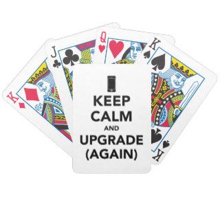 Keep Calm and Upgrade Again Card Decks
