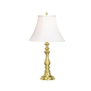Kichler Lighting 24859SCA New Traditions   One Light Table Lamp, Classic Antique Brass Finish with Off White Softback Shade   Set of 2 Pack   Household Lamp Sets