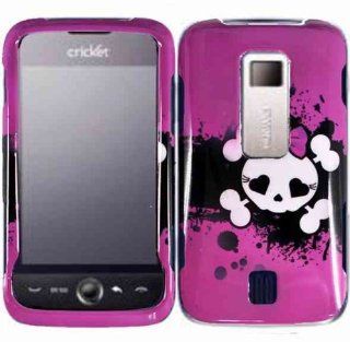 Pink Skull Hard Case Cover for Huawei Ascend M860 Cell Phones & Accessories