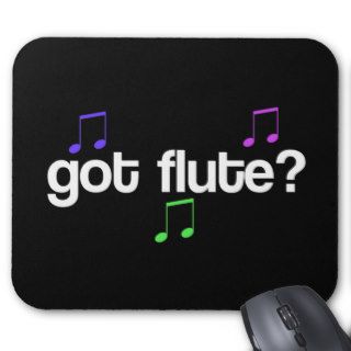 Colorful Got Flute Mousepad