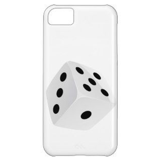 black and white dice iPhone 5C cases