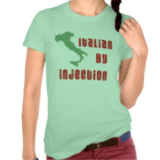 Italian by Injection Funny Womens T Shirt