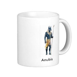 Anubis Egyptian God Mugs