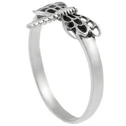 Tressa Sterling Silver Dragonfly Ring Tressa Sterling Silver Rings