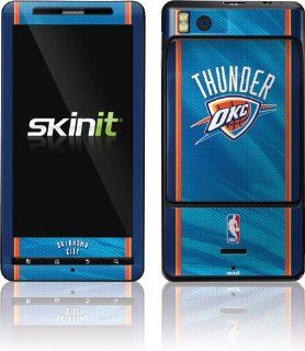 NBA   Oklahoma City Thunder   Oklahoma City Thunder Blue Jersey   Motorola Droid X2   Skinit Skin Cell Phones & Accessories