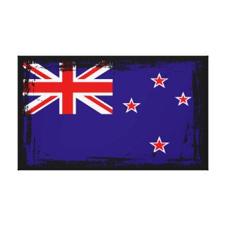 New Zealand Flag Gallery Wrap Canvas