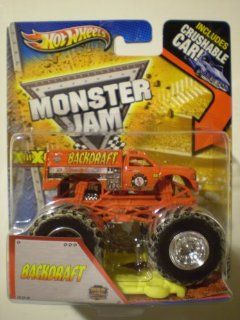 BackDraft Monster Jam Hot Wheels Mud Trucks Treads MAX D Decade of Maximum Destruction 164 Scale 