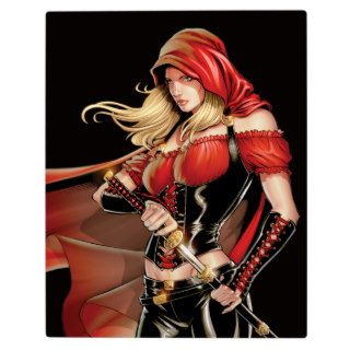 Grimm Fairy Tales Volume 1   Tough Red Riding Hood Plaques