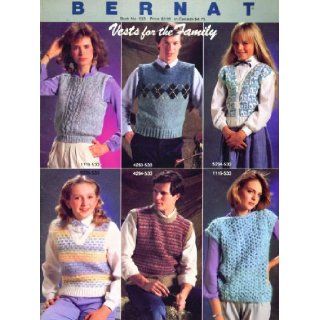 Vests for the Family (Bernat, Book No. 533) various Books