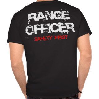 Range Officer T Shirts