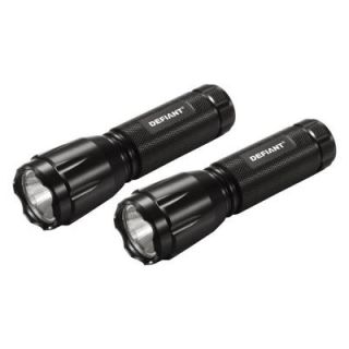 Defiant 120 Lumens LED Flashlights (2 Pack) HD13Q415