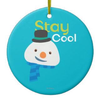Chilly  Stay Cool 3 Christmas Tree Ornaments