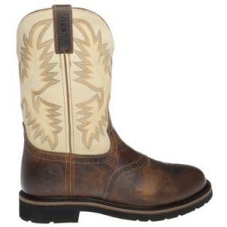 Justin Boots Men's Stampede Steel Toe Boots Shoes
