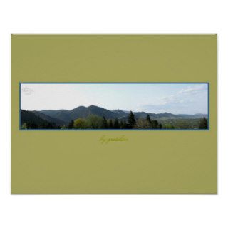 Mountain Panorama, Colorado Poster