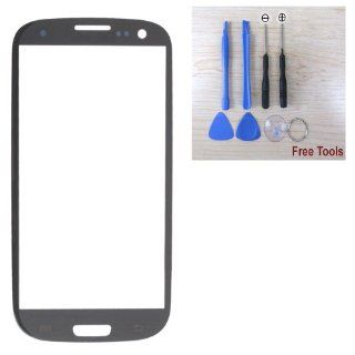 LCD Screen Glass Outer Lens Replacement For Samsung Galaxy S3 T mobile SGH T999 / AT&T SGH i747 / Verizon SCH i535 / Sprint SPH L710 / US Cellular SCH R530 / GT i9300 With Free Tools Set (Gray) Cell Phones & Accessories