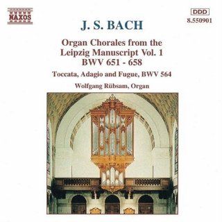 Organ Chorales From the Leipzig Manuscript 1 Music