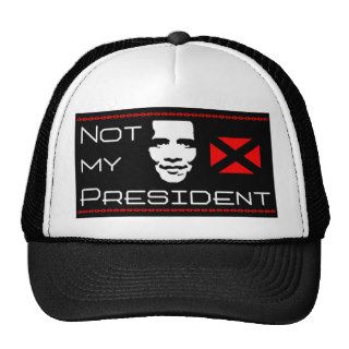 Obama Not My President Mesh Hat