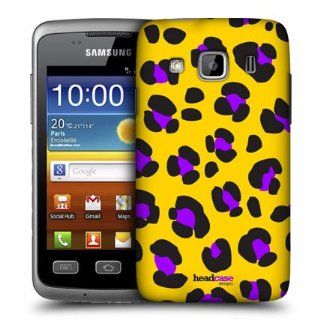 Head Case Designs Yellow Leopard Mad Prints Hard Back Case Cover for Samsung Galaxy Xcover S5690 Cell Phones & Accessories