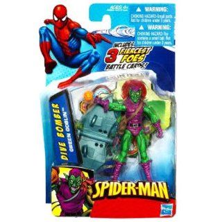 SpiderMan 2010 Series One 3 3/4 Inch Action Figure Dive Bomber Green Goblin Toys & Games