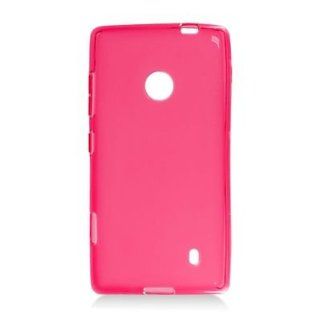 For T Mobile Nokia Lumia 521 Windows Phone 8 TPU Case Transparent Checker Red 