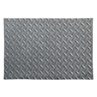 Steel Diamond Plate Background Placemat