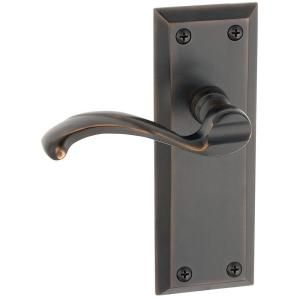 Grandeur Fifth Avenue Timeless Bronze Plate with Dummy Left Handed Portofino Lever FAVPRT 20 LH TB