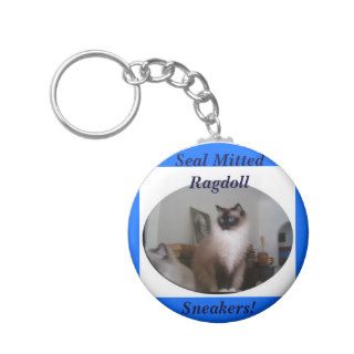 Seal Mitted Ragdoll, Sneakers Keychains