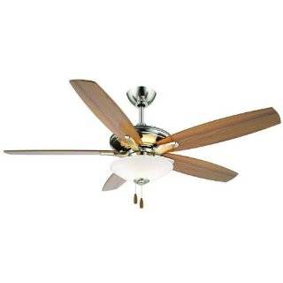Minka Aire F522 BN, Mojo Brushed Nickel 52" Ceiling Fan with Light    