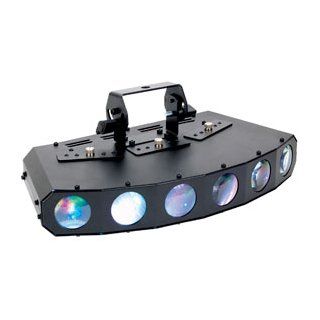 American DJ Supply Gobo Motion 6 Lens LED Powered Gobo Projector with Color Changing Beams and Built In Programs Musical Instruments