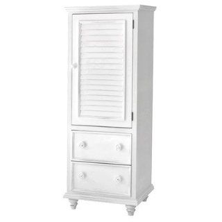 Outer Banks 2 Drawer 1 Door Storage Cabinet Finish White   Free Standing Cabinets