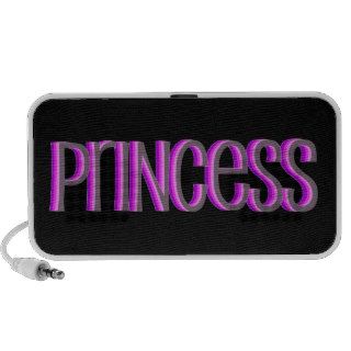 Princess Word in Pink Travelling Speaker