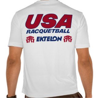 USA Racquetball Dry Fit Tee Shirt