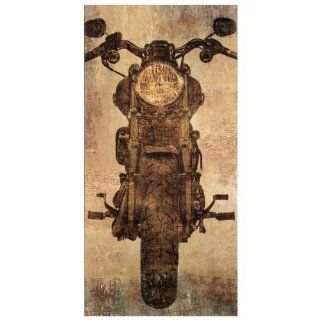 Straight Away Motorcycle Canvas Replica Painting   Oil Paintings