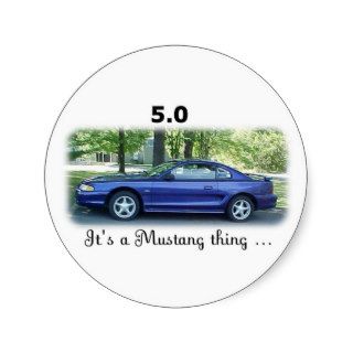 5.0 Mustang Stickers